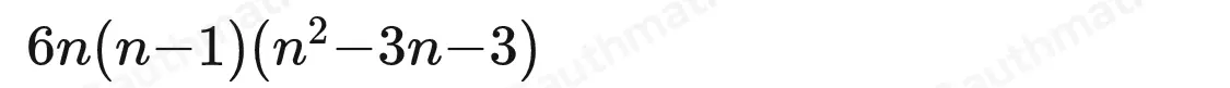 What is the factored form of 6n4-24n3+18n ? 6nn4+4n3+3n 6nn4-4n3+3n 6nn3-4n2+3 6nn3+4n2+3