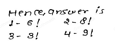 A. Express in factorial form I. 6x5x4x3x2x1 2 8x7x6x5x4x3x2x1 3. 3x2x1 4. 9x8x7x6x5x4x3x2x1 B. Match each expression on the left with an equivalent expression on the right. B _1 10,100 A. 14/13 _2 6! B. 52/511 _3 52 101/90 C. _4 10! d. 20 * 19! 5 14 E. 90 * 8! 201 30 * 4!