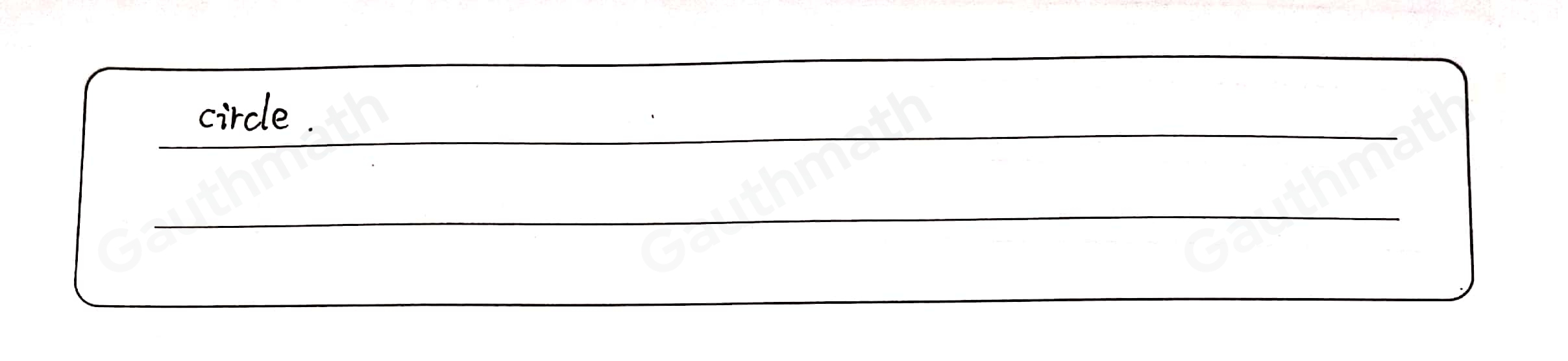 Which could be the base shape of the cylinder? line non-square rectangle circle square