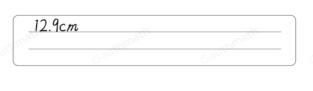 The equation sì 40 ° = b/20 c can be used to determine What is the length of overline AC Round to the nearest tenth. the length of line segment AC. 11.8 cm 12.9 cm 14.9 cm 15.3 cm